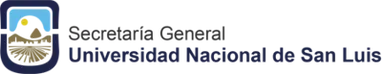Secretaría General - UNSL